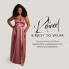 image:imageDavids Bridal Bridesmaid Dresses  The Edit by DB Studio Satin Empire Waist Ball Gown for Women in FullLengthChianti