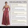 image:imageDavids Bridal Bridesmaid Dresses  The Edit by DB Studio Satin Empire Waist Ball Gown for Women in FullLengthChianti