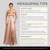 image:imageDavids Bridal Bridesmaid Dresses  The Edit by DB Studio Satin Empire Waist Ball Gown for Women in FullLengthSand
