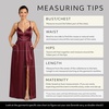 image:imageDavids Bridal Bridesmaid Dresses  The Edit by DB Studio Satin Empire Waist Ball Gown for Women in FullLengthWine