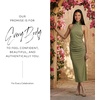 image:imageDavids Bridal High Neck Fitted Jersey Sheath DressEucalyptus
