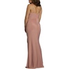 image:imageDavids Bridal Jersey Sheath Dress with Asymmetrical StrapsApple