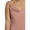 image:imageDavids Bridal Jersey Sheath Dress with Asymmetrical StrapsDesert Coral