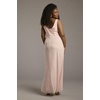 image:imageDavids Bridal Mesh Cowl Neck Ruched ALine DressBallet