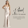 image:imageDavids Bridal Sculpting Satin Corset Mermaid Wedding DressSoft White