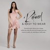 image:imageDavids Bridal Sleeveless Bow Detail Satin Mini DressBallet