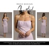 image:imageDavids Bridal Studio Ruched Empire Mesh Sheath Midi Dress in Iris Elegant Cocktail Dress for Weddings and Formal EventsIris