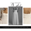 image:imageDavids Bridal Tank Square Neck Lace ALine Wedding DressSoft White