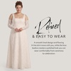 image:imageDavids Bridal Tank Square Neck Lace ALine Wedding DressSoft White