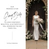 image:imageDavids Bridal The Edit High Neck Satin Bow Back Mermaid Wedding DressSoft White
