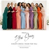 image:imageDavids Bridal The Edit Studio Mesh Billow Sleeve Sheath Dress Elegant Formal Dress for Wedding GuestBlack