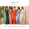 image:imageDavids Bridal The Edit Studio Mesh Billow Sleeve Sheath Dress Elegant Formal Dress for Wedding GuestGem