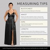 image:imageDavids Bridal The Edit Studio Satin ALine Dress with Cutouts Womens Formal DressBlack