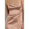 image:imageDavids Bridal The Edit Studio Satin ALine Dress with Cutouts Womens Formal DressDusty Sage