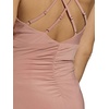 image:imageDavids Bridal Wedding Guest Dress  Jersey Cowl Neck Cross Back SheathApple