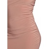 image:imageDavids Bridal Wedding Guest Dress  Jersey Cowl Neck Cross Back SheathApple