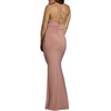 image:imageDavids Bridal Wedding Guest Dress  Jersey Cowl Neck Cross Back SheathApple