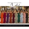image:imageDavids Bridal Wedding Guest Dress  Jersey Cowl Neck Cross Back SheathPlum