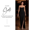 image:imageDavids Elegant Crepe Sculpted Neckline Sheath Maxi Gown Sleeveless Silhouette with High Slit Tailored Back ZipperBlack