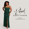 image:imageDavids Elegant Crepe Sculpted Neckline Sheath Maxi Gown Sleeveless Silhouette with High Slit Tailored Back ZipperJuniper