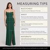 image:imageDavids Elegant Crepe Sculpted Neckline Sheath Maxi Gown Sleeveless Silhouette with High Slit Tailored Back ZipperJuniper