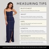 image:imageDavids Elegant Crepe Sculpted Neckline Sheath Maxi Gown Sleeveless Silhouette with High Slit Tailored Back ZipperMarine