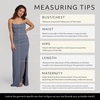 image:imageDavids Elegant Crepe Sculpted Neckline Sheath Maxi Gown Sleeveless Silhouette with High Slit Tailored Back ZipperSteel Blue