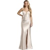 image:imageDavids Bridal Sculpting Satin Corset Mermaid Wedding DressSoft White