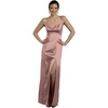 image:imageDavids Bridal The Edit Studio Satin ALine Dress with Cutouts Womens Formal DressQuartz