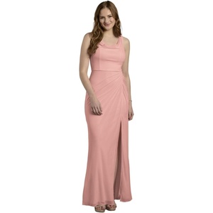 image:imageDavids Bridal Mesh Cowl Neck Ruched ALine DressBallet