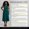 image:imageDavids Bridal High Neck Draped Jersey Midi DressGem