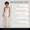 image:imageDavids Bridal Matte Satin Spaghetti Strap Slip DressSoft White