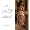 image:imageDavids Bridal OneShoulder Charmeuse Sheath Dress with CutoutMulti