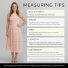 image:imageDavids Bridal Ruched Mesh Drop Waist Midi Dress