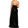 image:imageDavids Bridal Sculpted Strapless Neckline Sequin Sheath DressBlack