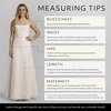 image:imageDavids Bridal Spaghetti Strap Jacquard ALine DressSoft White