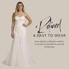 image:imageDavids Bridal Strapless Beaded Lace Mermaid Wedding DressSoft White