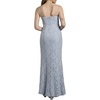 image:imageDavids Bridal Stretch Lace Plunge Neckline Sheath DressLight Blue