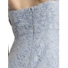 image:imageDavids Bridal Stretch Lace Plunge Neckline Sheath DressLight Blue