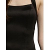 image:imageDavids Bridal Tank Bubble Hem Mikado Mini DressBlack