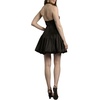 image:imageDavids Bridal Tank Bubble Hem Mikado Mini DressBlack