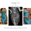 image:imageDavids Bridal The Edit Studio Blue Fringe Dress Rhinestone Sequin Sheath Cocktail Dress for Holiday PartiesBlue