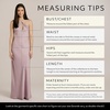image:imageDavids Bridal The Edit Studio Lavender Halter Dress Charmeuse Sheath Dress with Teardrop Keyhole NecklineLavender