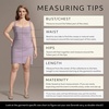 image:imageDavids Bridal The Edit Studio Metallic Tank Mini Dress Square Neck Sleeveless Cocktail Dress for Women Shimmer Party DressLilac