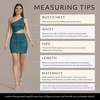 image:imageDavids Bridal The Edit Studio One Shoulder Metallic Mini Dress with CutoutOasis