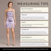 image:imageDavids Bridal The Edit Studio Sculpting Satin Ruched Mini Dress Double Spaghetti Strap Sleeveless Cocktail Dress for WomenIris