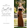 image:imageDavids Bridal The Edit Studio Strapless Charmeuse Mixed Column Dress in Tawny Elegant Cocktail Dress for WeddingsTawny