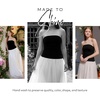 image:imageDavids Bridal The Edit Studio Strapless Tulle Drop Waist Dress Romantic Tulle Gown for Formal EventsIvory  Black