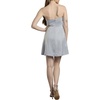 image:imageDavids Bridal Twist Neckline Empire Waist Charmeuse Mini DressBlue