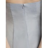 image:imageDavids Bridal Twist Neckline Empire Waist Charmeuse Mini DressBlue